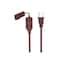 Monoprice SPT Extension Cord, 16 AWG, Indoor, 16/2, 3 Outlets, 1-15R, Brown, 1-15P, 6 ft 13821 - alternate 2